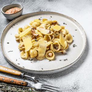ORECHIETTE AL CARBONARA